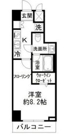 ルシェーヌ恵比寿 202 間取り図