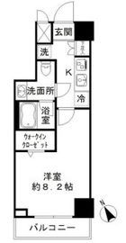 ルシェーヌ恵比寿 502 間取り図