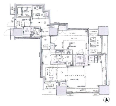 ザ・センター東京 10階 間取り図