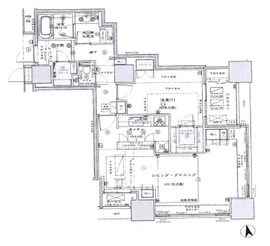 ザ・センター東京 10階 間取り図