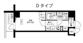 HF両国レジデンス 204 間取り図