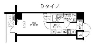 HF両国レジデンス 604 間取り図
