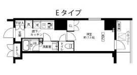 HF両国レジデンス 405 間取り図