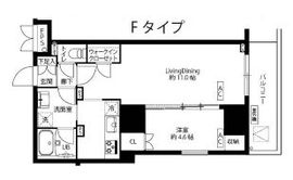 HF両国レジデンス 206 間取り図