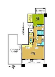 アリュールゼームス坂 7階 間取り図