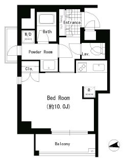 アクトフォルム学芸大学 304 間取り図