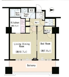 イーストコモンズ清澄白河セントラルタワー 2階 間取り図