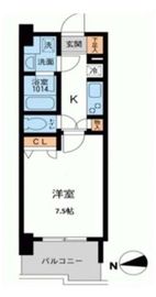 プライマル浅草橋 605 間取り図