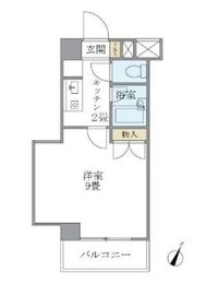 ポプラハウス 204 間取り図