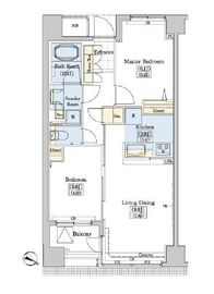 レジディアタワー上池袋 タワー棟 227 間取り図