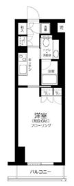 コンパートメント東京中央 2階 間取り図