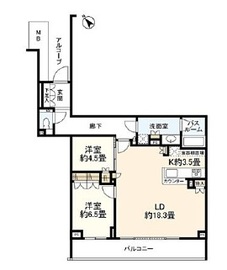 桜プレイス 11階 間取り図