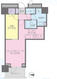 パークハウス清澄白河タワー 11階 間取り図