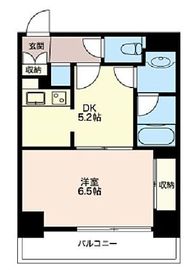 エスティメゾン神田 606 間取り図