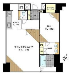 ラ・トゥール新宿 29F1 間取り図