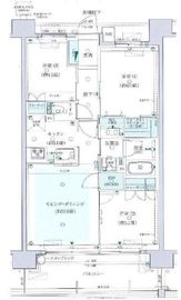 レジデンシャル門前仲町イースト 7階 間取り図