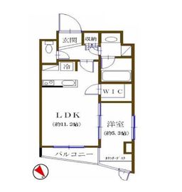 アスコットパーク日本橋浜町 6階 間取り図