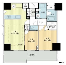 ブランズ代々木 3階 間取り図