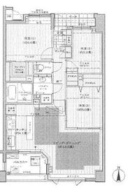 シティハウス神楽坂 3階 間取り図