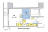 アジールコート北品川 304 間取り図