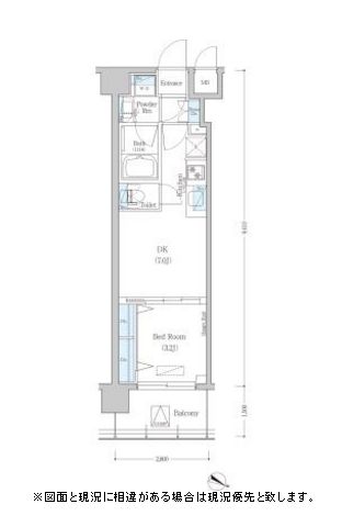 アーバネックス森下 302 間取り図