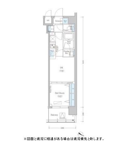 アーバネックス森下 401 間取り図