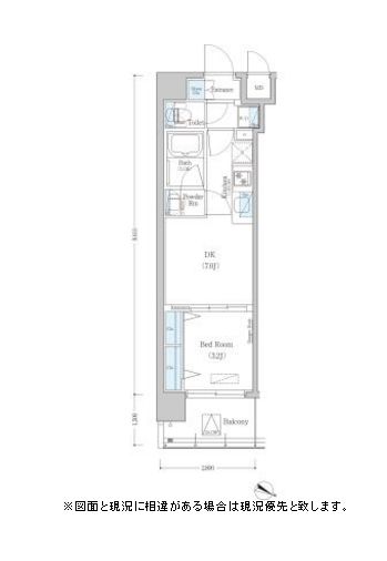 アーバネックス森下 204 間取り図