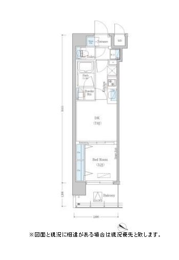 アーバネックス森下 704 間取り図