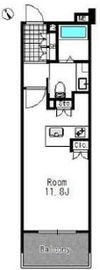 ニューシティアパートメンツ戸越 402 間取り図