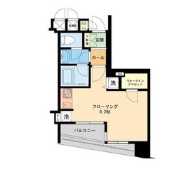 クオリア門前仲町 12階 間取り図