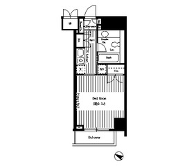 セントラルレジデンス九段下シティタワー 408 間取り図