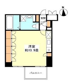 グランカーサ新宿御苑 1405 間取り図