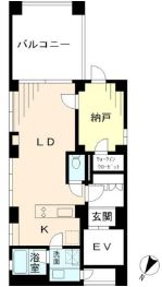 ザ・サクラレジデンス小舟町 4F1 間取り図