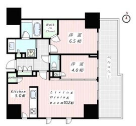 ブランズ代々木 12階 間取り図