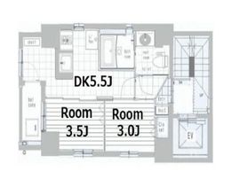 トゥールエトワール麻布 401 間取り図