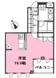 D'クラディア イヴァン高輪 3階 間取り図