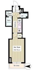 フィラージュ白金 302 間取り図