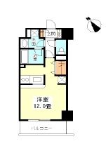 TKフラッツ渋谷 502 間取り図
