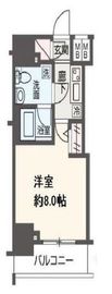 メインステージ三田アーバンスクエア 2階 間取り図