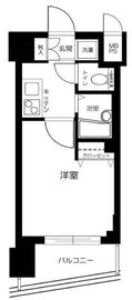 OLIO麻布十番 (オリオ麻布十番) 3階 間取り図