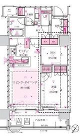 ザ・パークハウス日本橋浜町 6階 間取り図
