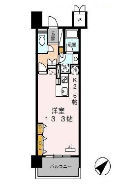 ロイヤルパークス豊洲 632 間取り図