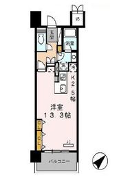 ロイヤルパークス豊洲 632 間取り図