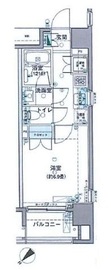 レフィール銀座フロント 3階 間取り図