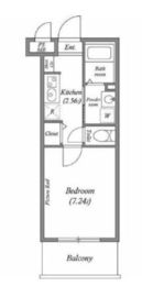 JM高輪レジデンス 102 間取り図