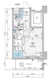 メインステージ三田アーバンスクエア 4階 間取り図