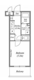 JM高輪レジデンス 306 間取り図