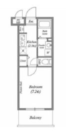 JM高輪レジデンス 308 間取り図