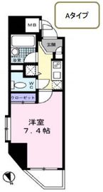 N'sコート139REX新橋 1001 間取り図