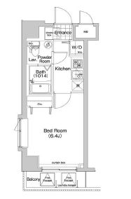 コンフォリア木場公園 301 間取り図